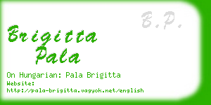 brigitta pala business card